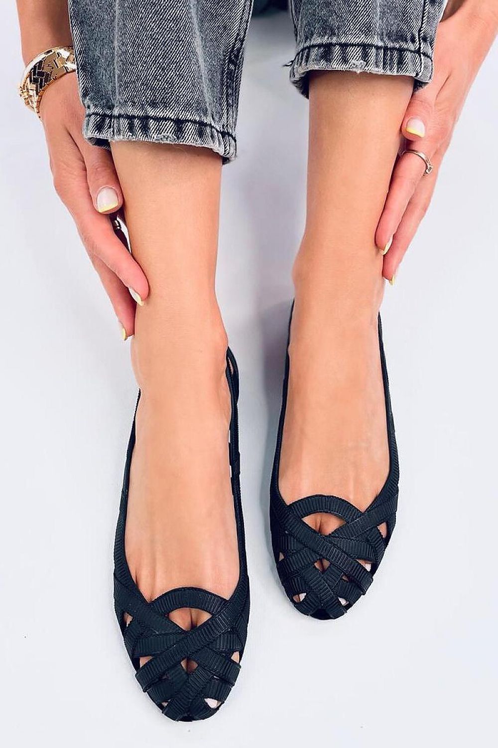 Rubber ballet flats Inello