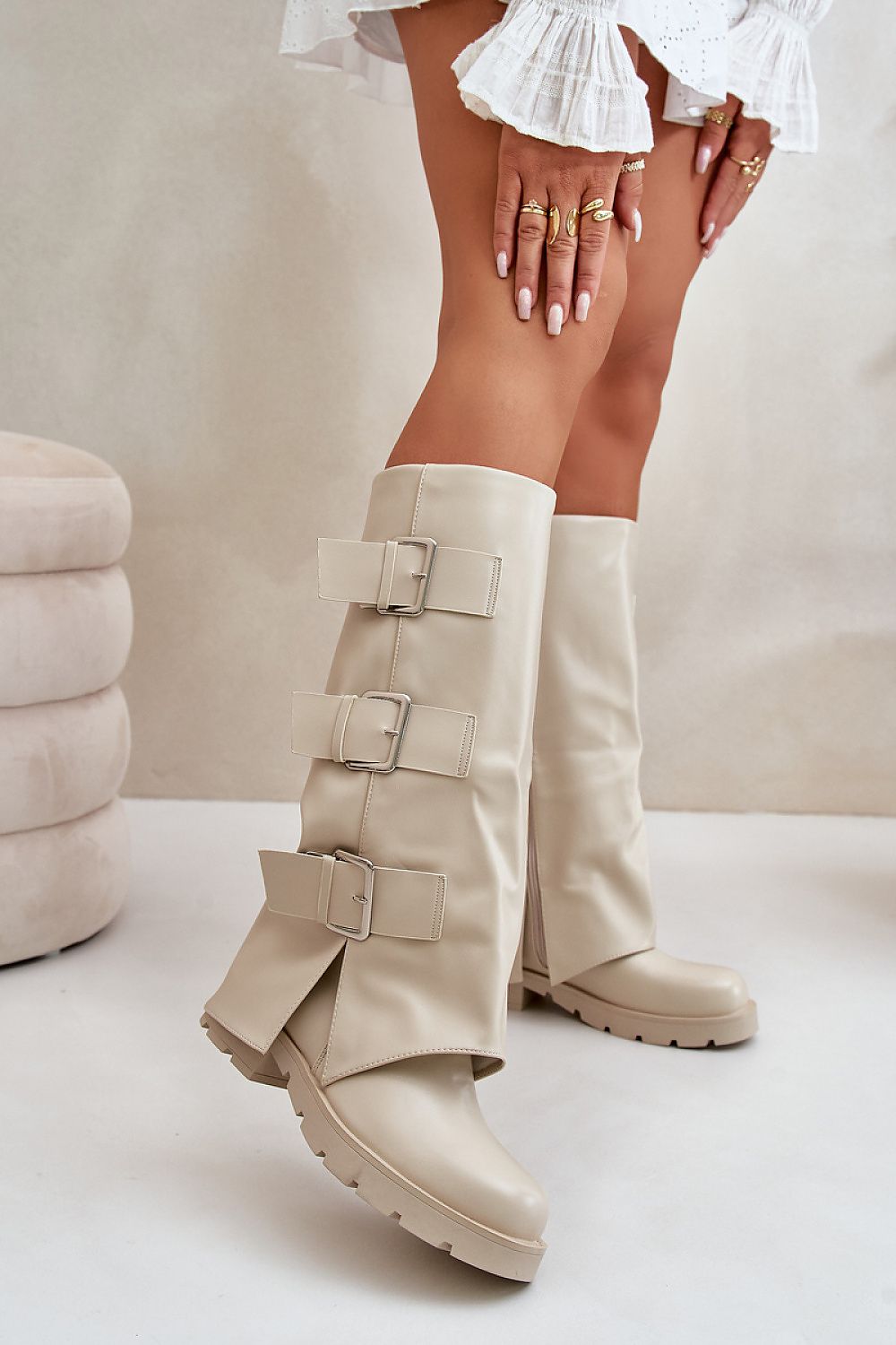 Thigh-Hight Boots Step in style