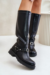 Thigh-Hight Boots Step in style