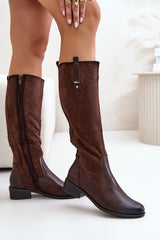 Thigh-Hight Boots Step in style