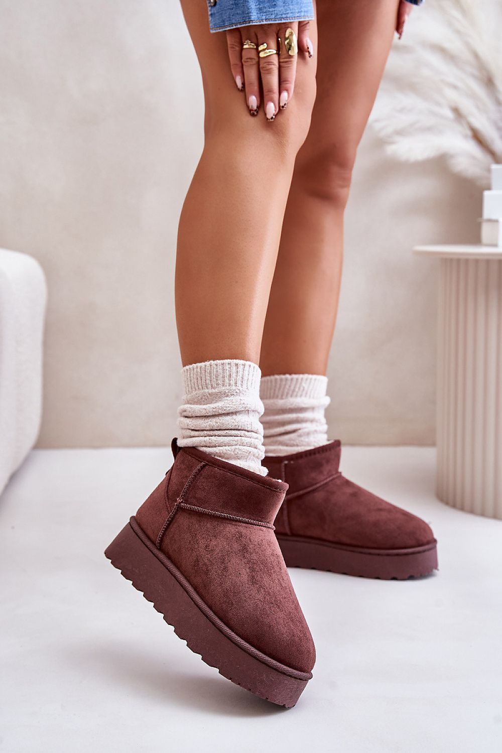 Snow boots Step in style