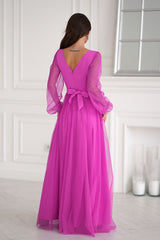 Long dress Bicotone