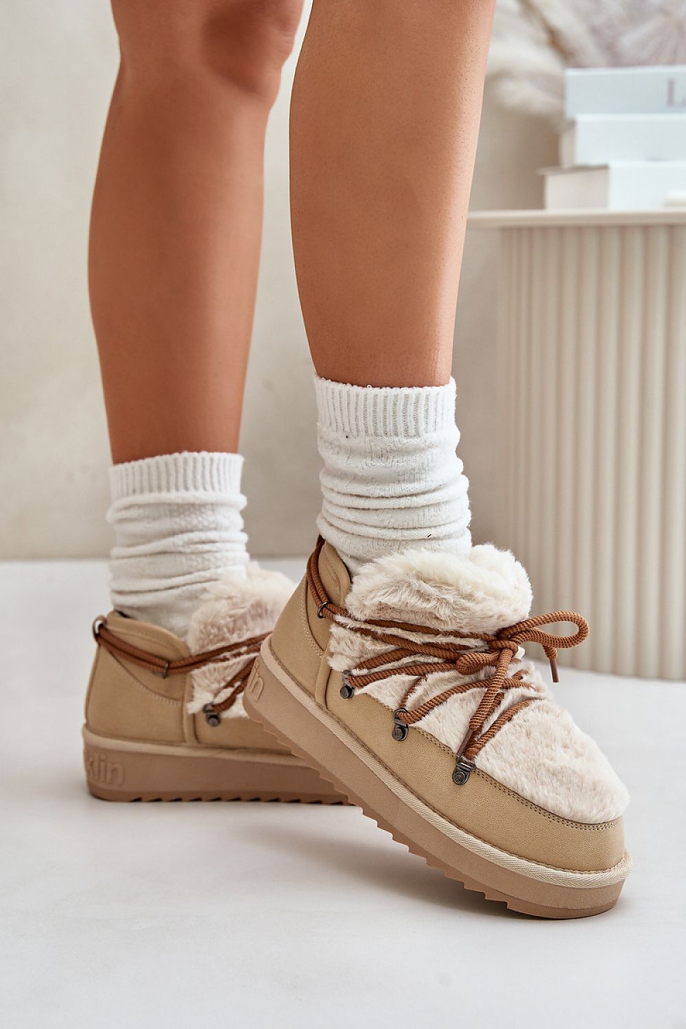 Snow boots Step in style