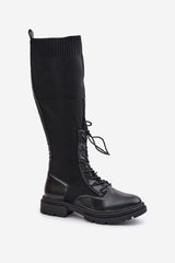 Thigh-Hight Boots Step in style