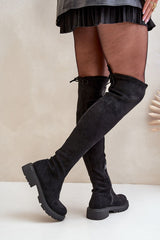 Thigh-Hight Boots Step in style