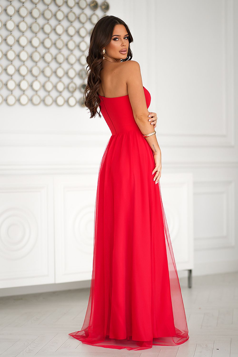 Long dress Bicotone