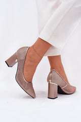  Block heel pumps model 209778 Step in style 