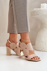  Heel sandals model 210709 Step in style 