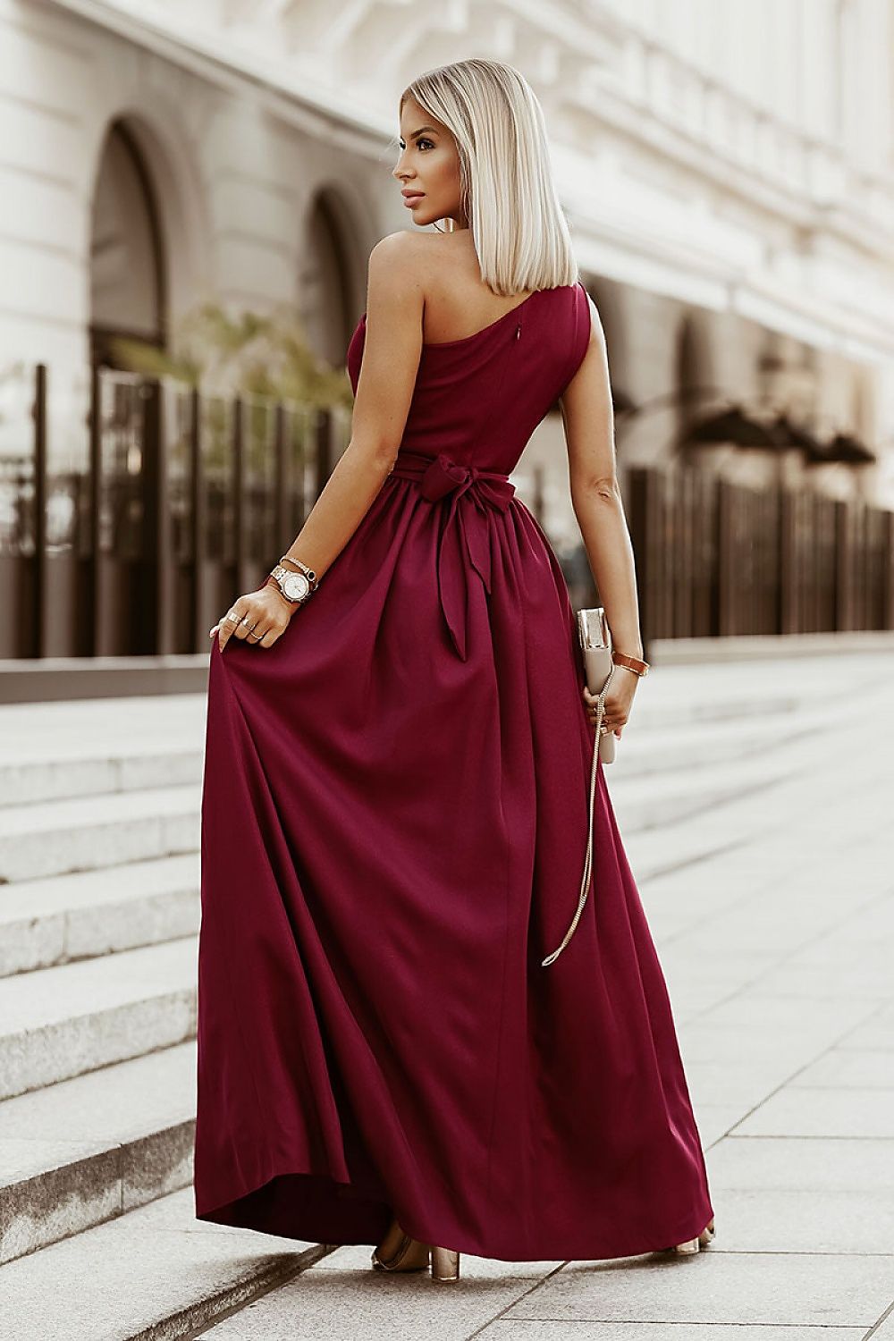 Long dress Bicotone