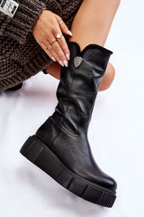 Thigh-Hight Boots Step in style