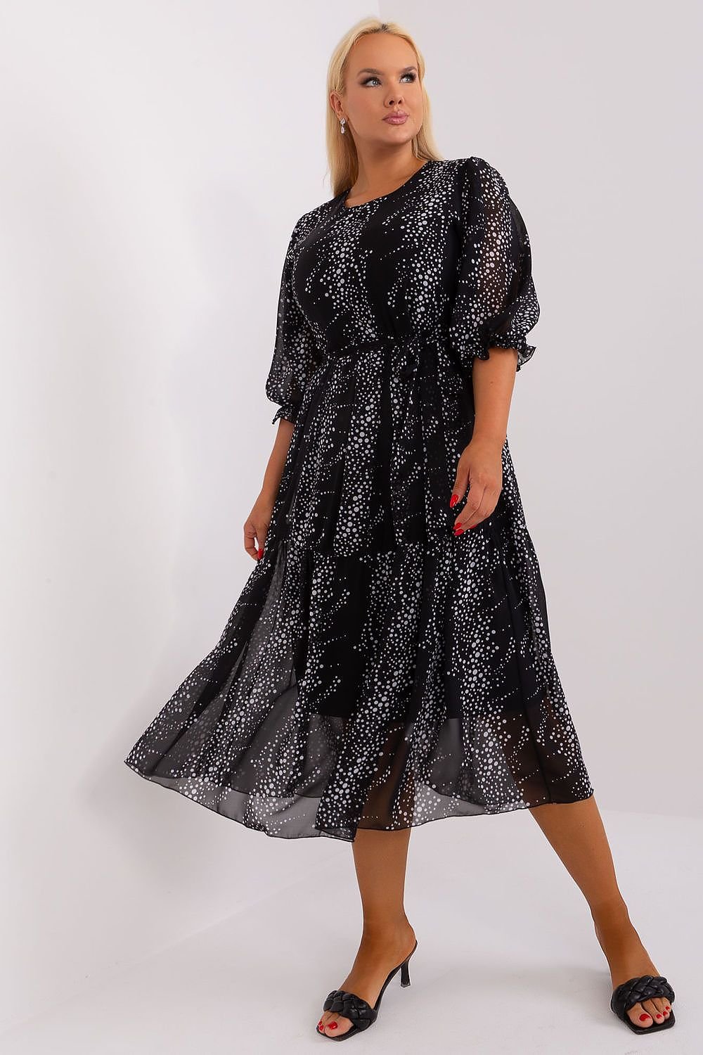 Plus size dress Lakerta