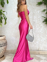 Evening dress Bicotone