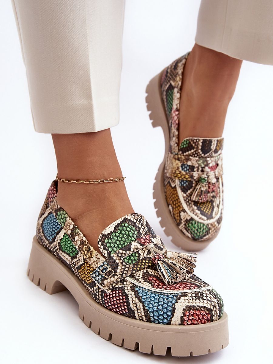 Heeled low shoes Step in style