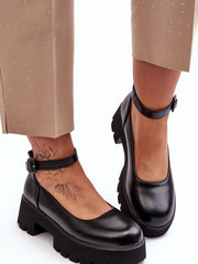 Heeled low shoes Step in style