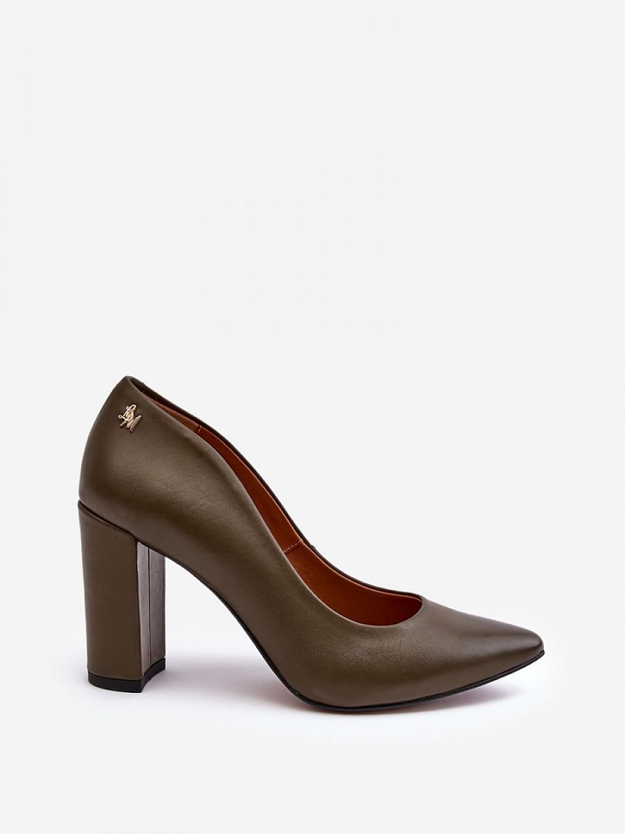 Block heel pumps Step in style