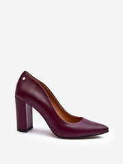 Block heel pumps Step in style