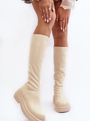 Thigh-Hight Boots Step in style