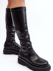 Thigh-Hight Boots Step in style