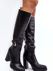 Heel boots Step in style