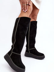 Buskin boots Step in style