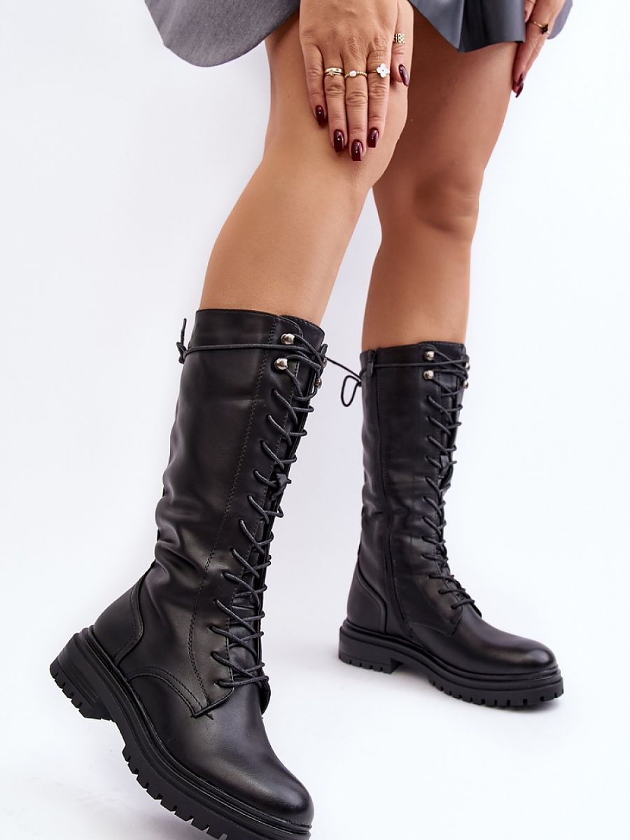 Thigh-Hight Boots Step in style