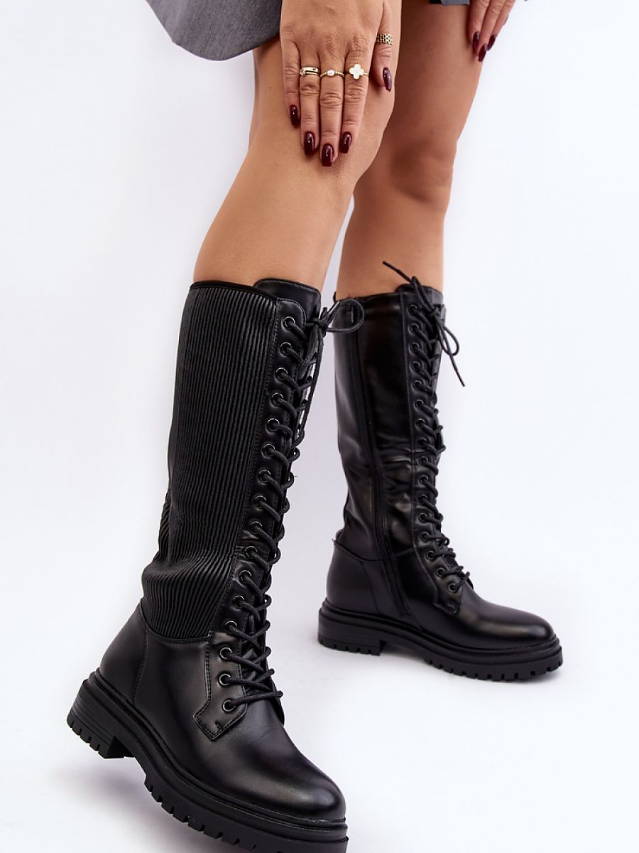 Thigh-Hight Boots Step in style