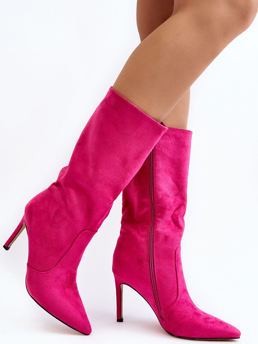 Heel boots Step in style