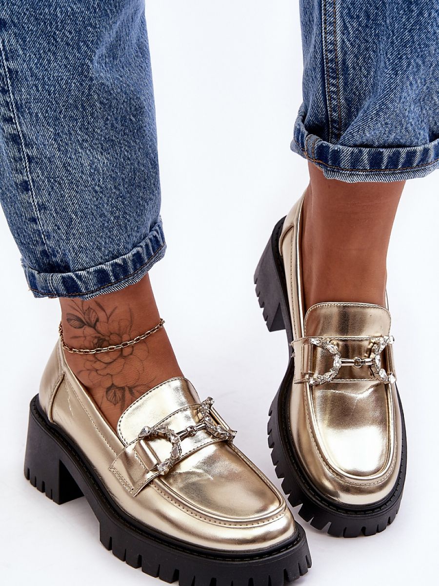 Heeled low shoes Step in style