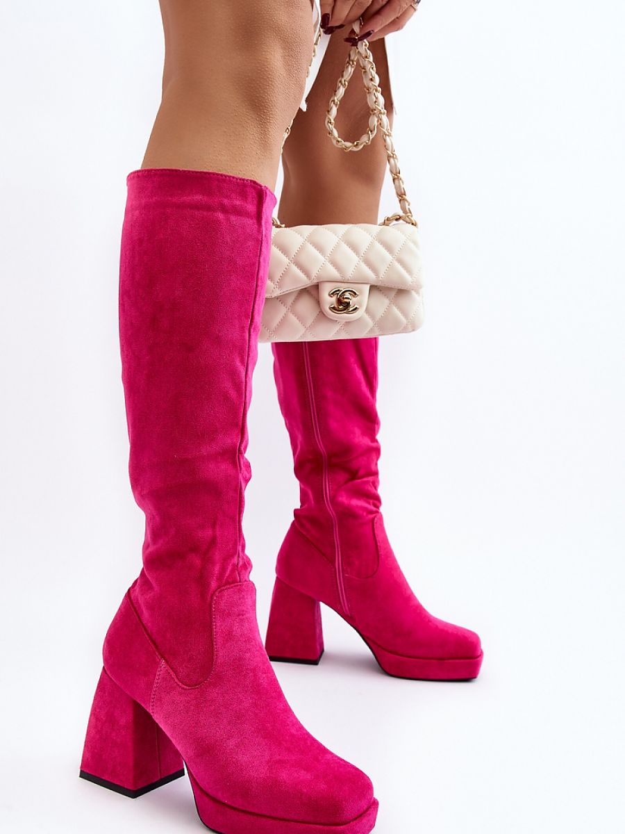 Heel boots Step in style