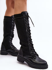 Thigh-Hight Boots Step in style