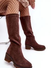 Thigh-Hight Boots Step in style