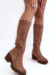 Thigh-Hight Boots Step in style