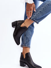 Heel boots Step in style