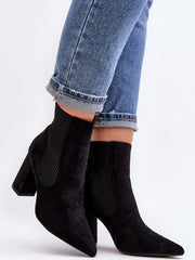 Heel boots Step in style