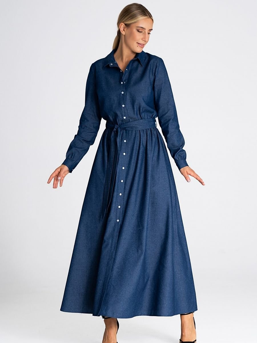 Dress Sukienka Model M957 Navy - Figl