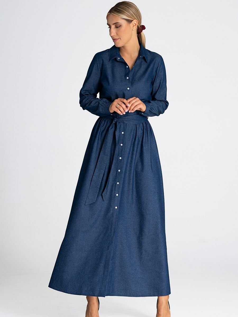 Dress Sukienka Model M957 Navy - Figl