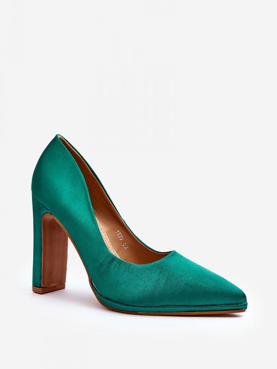 Block heel pumps Step in style