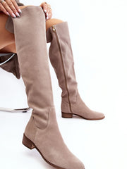 Thigh-Hight Boots Step in style