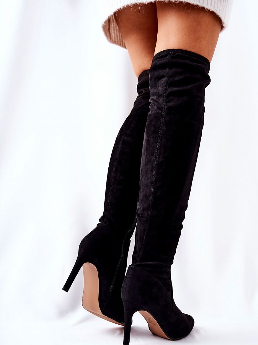 Heel boots Step in style