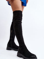 Thigh-Hight Boots Step in style