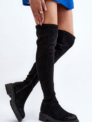 Thigh-Hight Boots Step in style