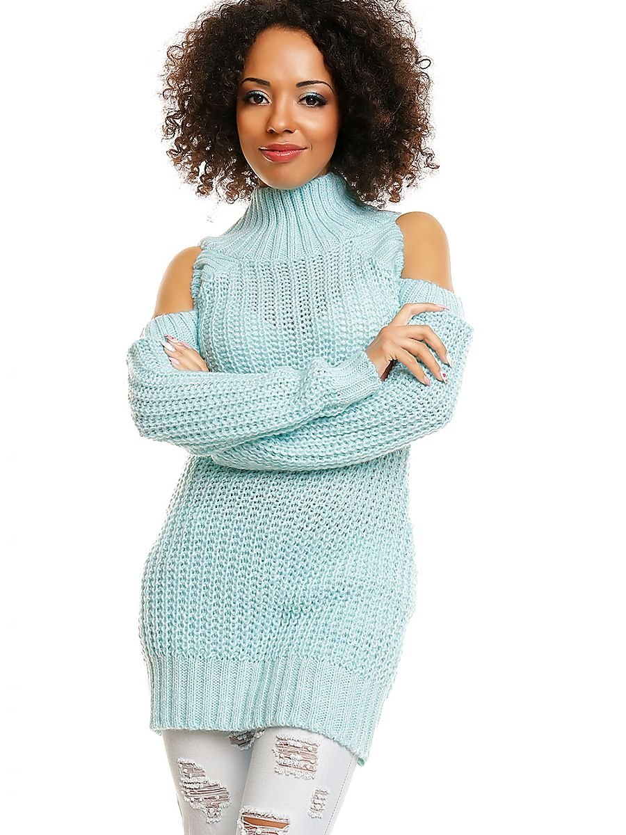 Hard-knitted jumper PeeKaBoo