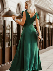 Long dress Bicotone