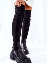 Thigh-Hight Boots Step in style