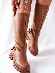 Thigh-Hight Boots Step in style