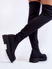 Thigh-Hight Boots Step in style