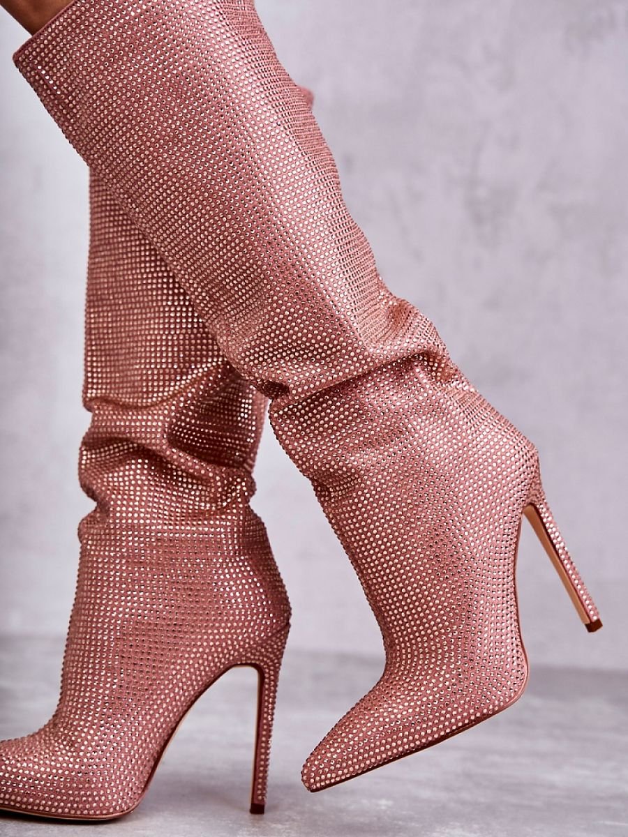 Heel boots Step in style