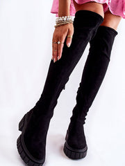 Thigh-Hight Boots Step in style