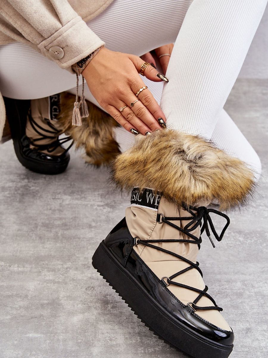 Snow boots Step in style