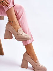 Heel pumps Step in style